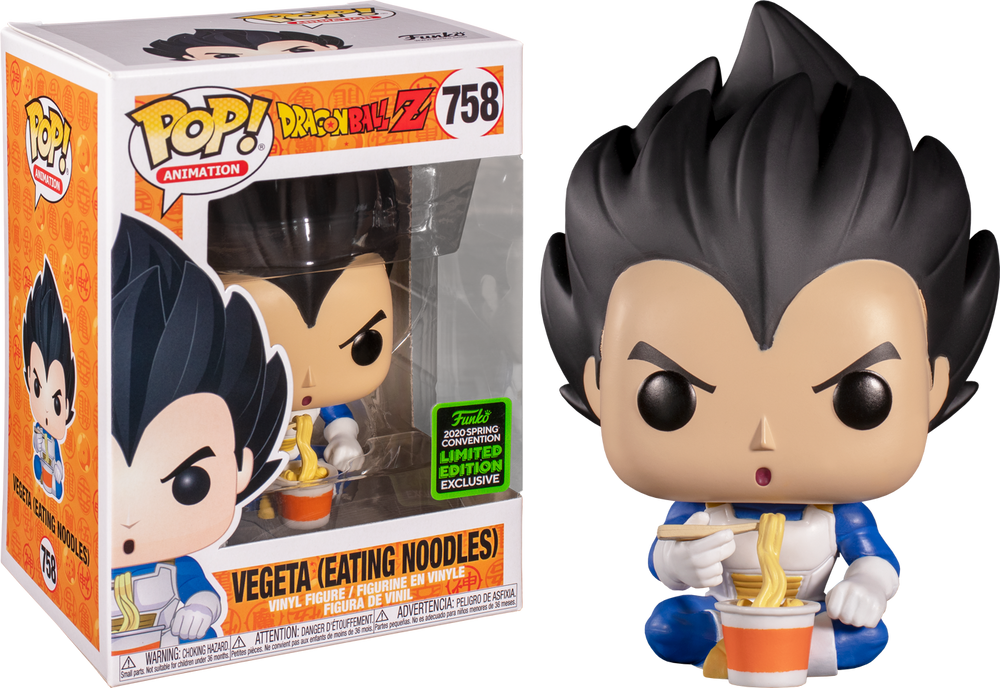 Dragon Ball Z - Vegeta eating noodles Pop! EC20 758