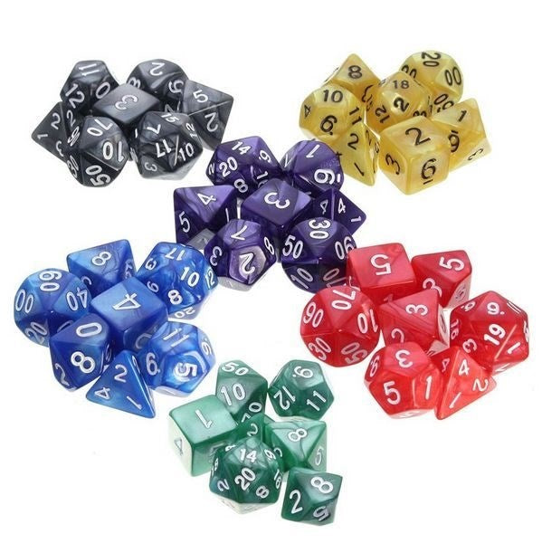 D&D dice set