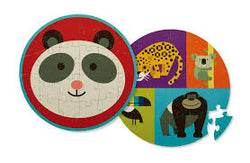 Crocodile Creek Two Sided Puzzle - Panda 24pc