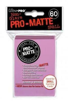 Ultra Pro Matte Sleeves Small 60ct - pink