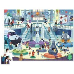 Crocodile Creek - Day at the Museum Space Puzzle 48pc