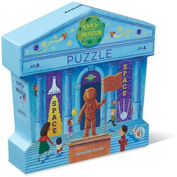 Crocodile Creek - Day at the Museum Space Puzzle 48pc