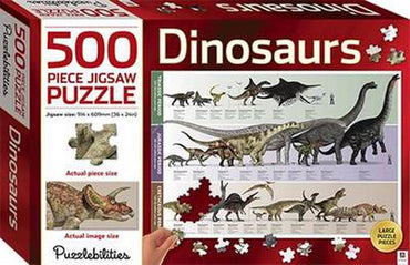 500 Piece Puzzle - Puzzlebilities Dinosaurs