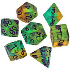 Dice Set - Mojito