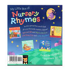 My Little Box of Nursery Rhymes - 4 Books and Carry Case