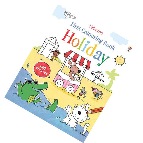 First Colouring Book - Holiday