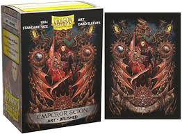 Dragon Shield Brushed Art sleeves: Coat-of-Arms – Emperor Scion