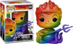Disney -Ursula (Rainbow Pride, Diamond Glitter) Pop! 231