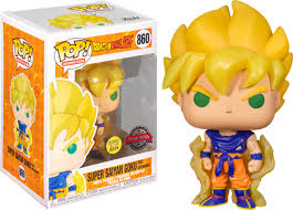 Dragon Ball Z - Super Saiyan Goku (Glow in the Dark) Pop! 860