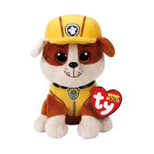 Paw Patrol Rubble TY Toy 15cm