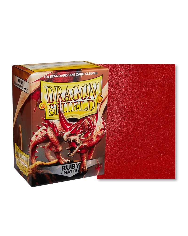 Dragon Shield Standard Sleeves - Matte Sleeves (100ct)