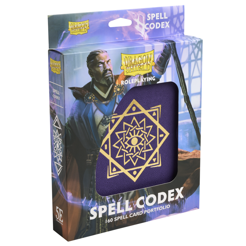 Dragon Shield: Spell Codex - Purple (160 Slots)