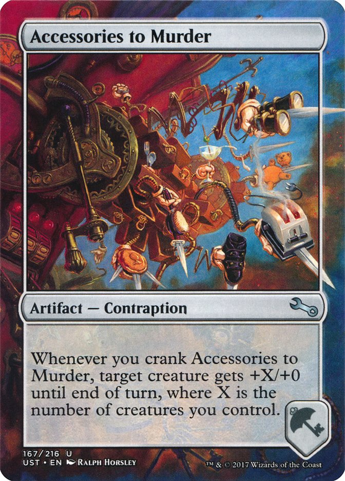 Accessories to Murder [Unstable]