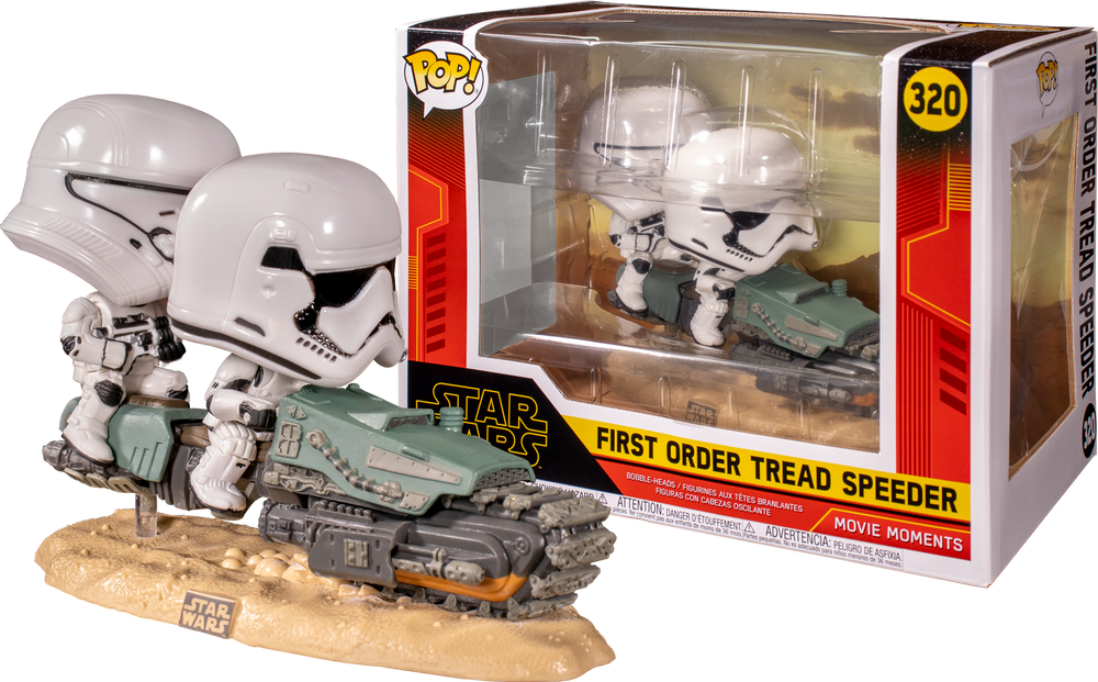 Star Wars: The Rise of Skywalker - First Order Tread Speeder Deluxe Pop! 320