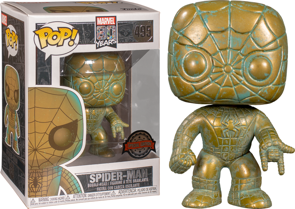 Marvel 80th Anniversary - Spiderman Pop! 495
