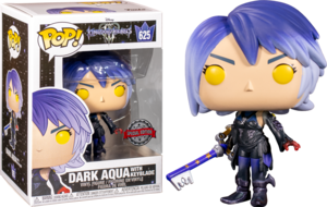 Kingdom Hearts 3 - Dark Aqua w/ Keyblade Pop! 625
