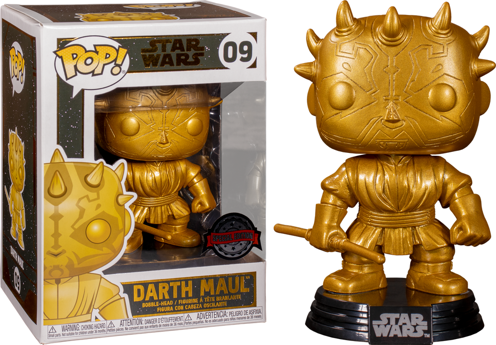 Star Wars - Darth Maul Gold MT Pop! 09
