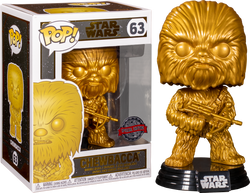 Star Wars - Chewbacca Gold MT Pop! 63