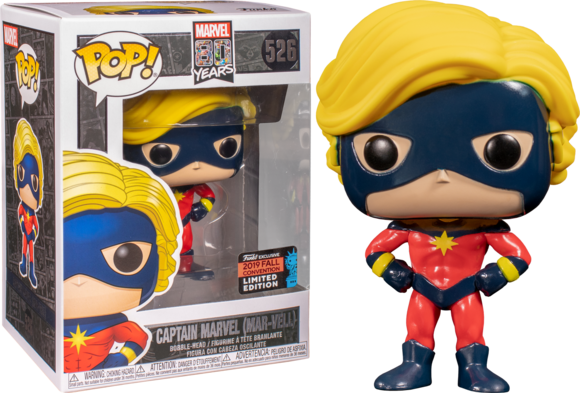 NYCC Marvel 80th Anniversary - Captain Mar-Vell Pop! 526