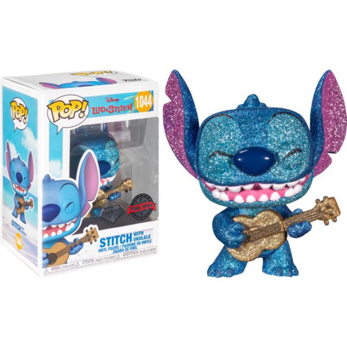 Lilo and Stitch - Stitch with Ukulele Pop! 1044 Glitter