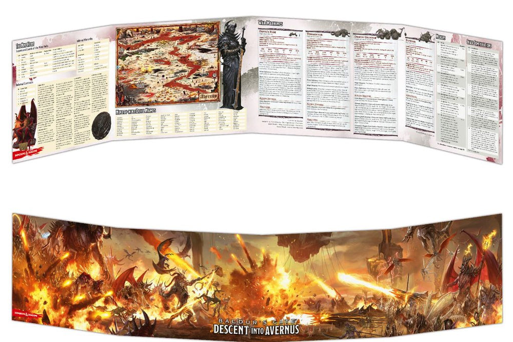 Dungeon Master's Screen - Descent into Avernus