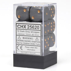 Chessex 12-Die Set - Opaque