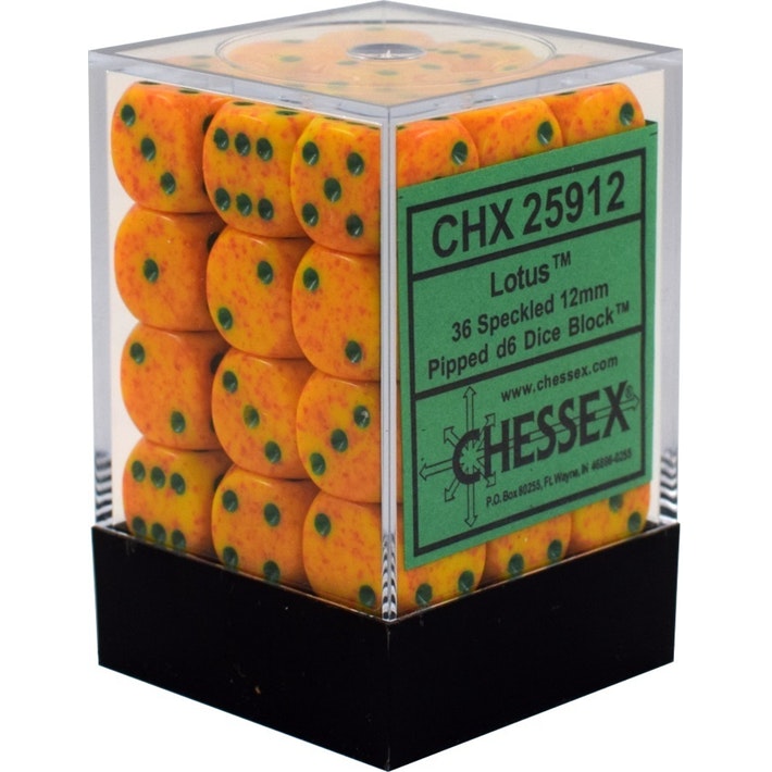 Chessex 36-Die Set - Speckled