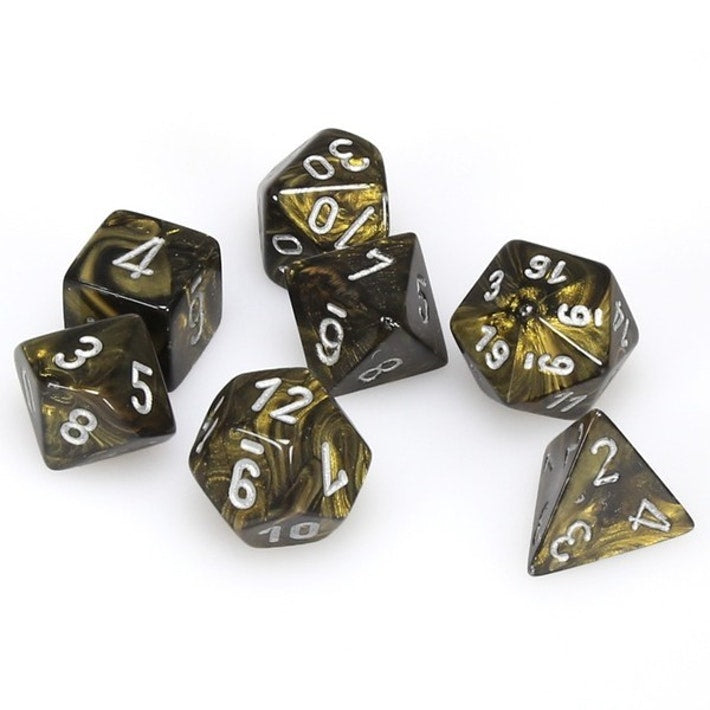 Chessex 7-Die Set - Leaf