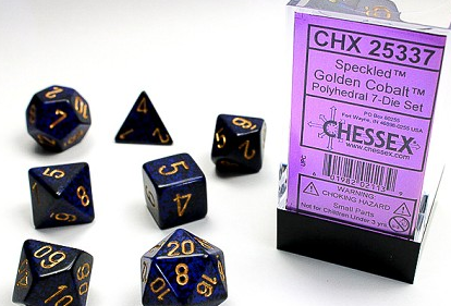 Chessex 7-Die Set - Speckled