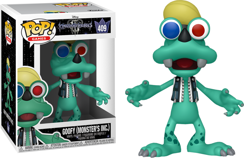 Kingdom Hearts 3 - Goofy (Monsters Inc.) Pop! 409