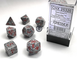 Chessex 7-Die Set - Speckled