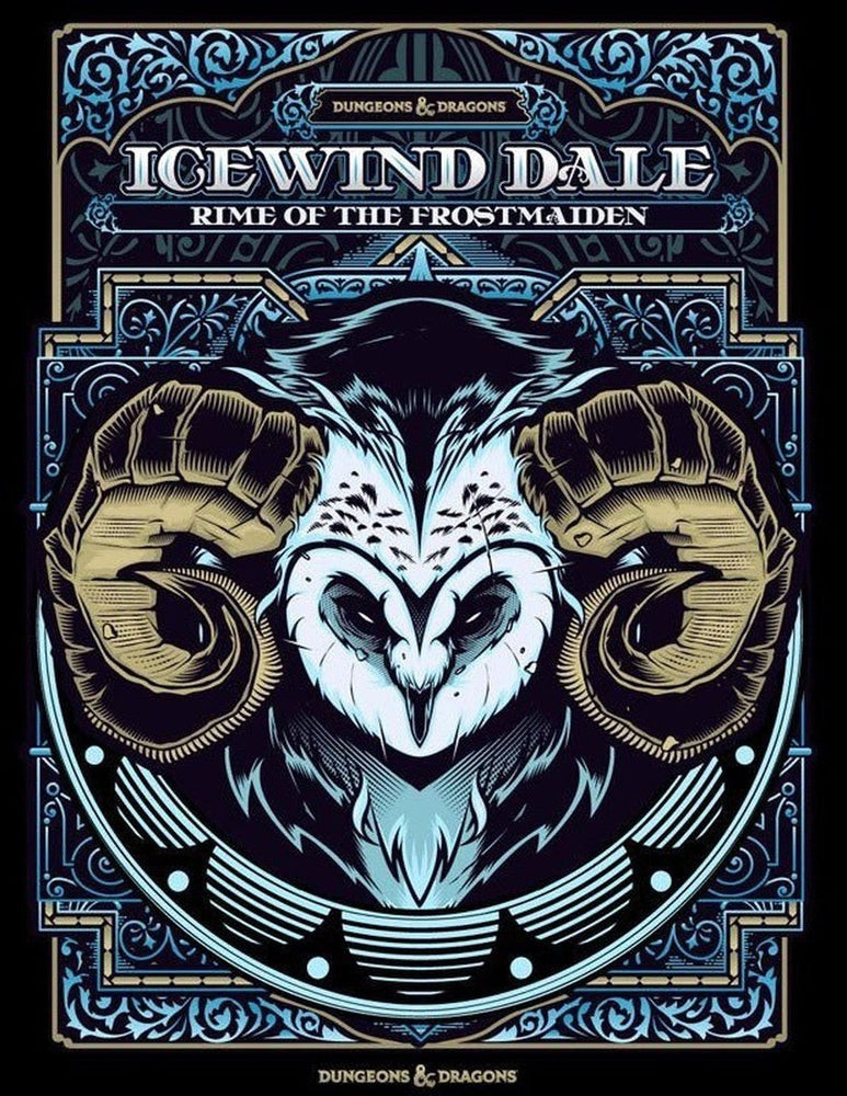 D&D Icewind Dale: Rime of the Frostmaiden (Alternate Cover)
