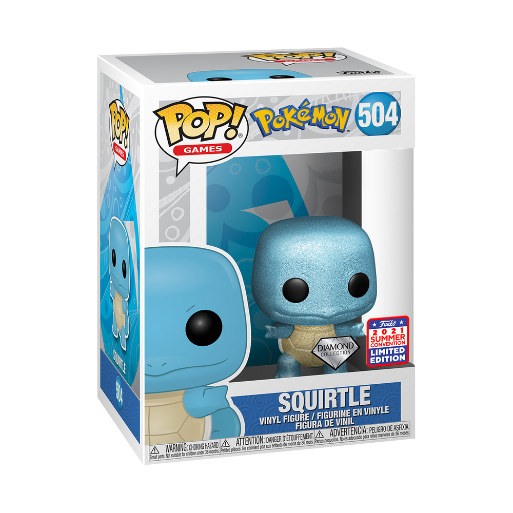 Pokemon - Squirtle DGL Funko Pop! 504