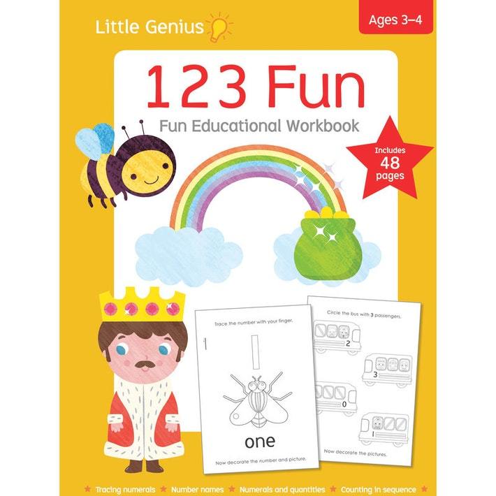 Little Genius- 123 Fun workbook