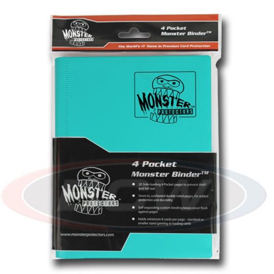 Monster 4 Pocket Binder
