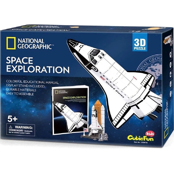 National Geographic Kids - Space Exploration 3D Puzzle