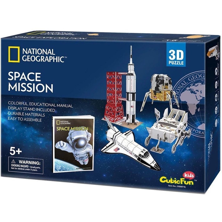 National Geographic Kids - Space Mission 3D Puzzle