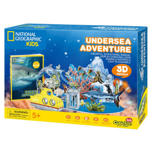 National Geographic Kids - Undersea Adventure 3D Puzzle