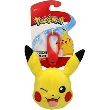 Pokemon: Clip-On Plush – Pikachu Head