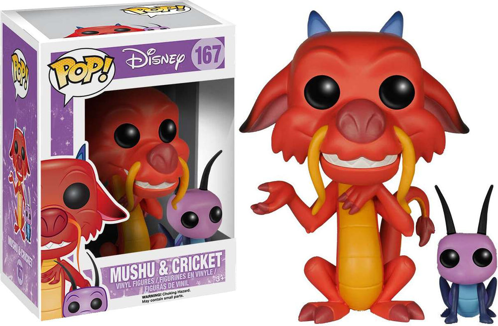 Disney - Mushu & Cricket Pop!