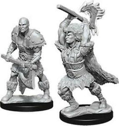 D&D Miniature Figurine - Barbarian