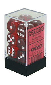 Chessex 12-Die Set - Translucent