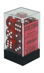 Chessex 12-Die Set - Translucent