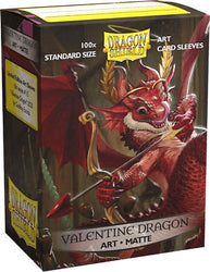 Dragon Shield Art Sleeves: Valentine Dragon 2020