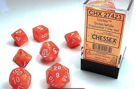 Chessex 7-Die Set - Vortex