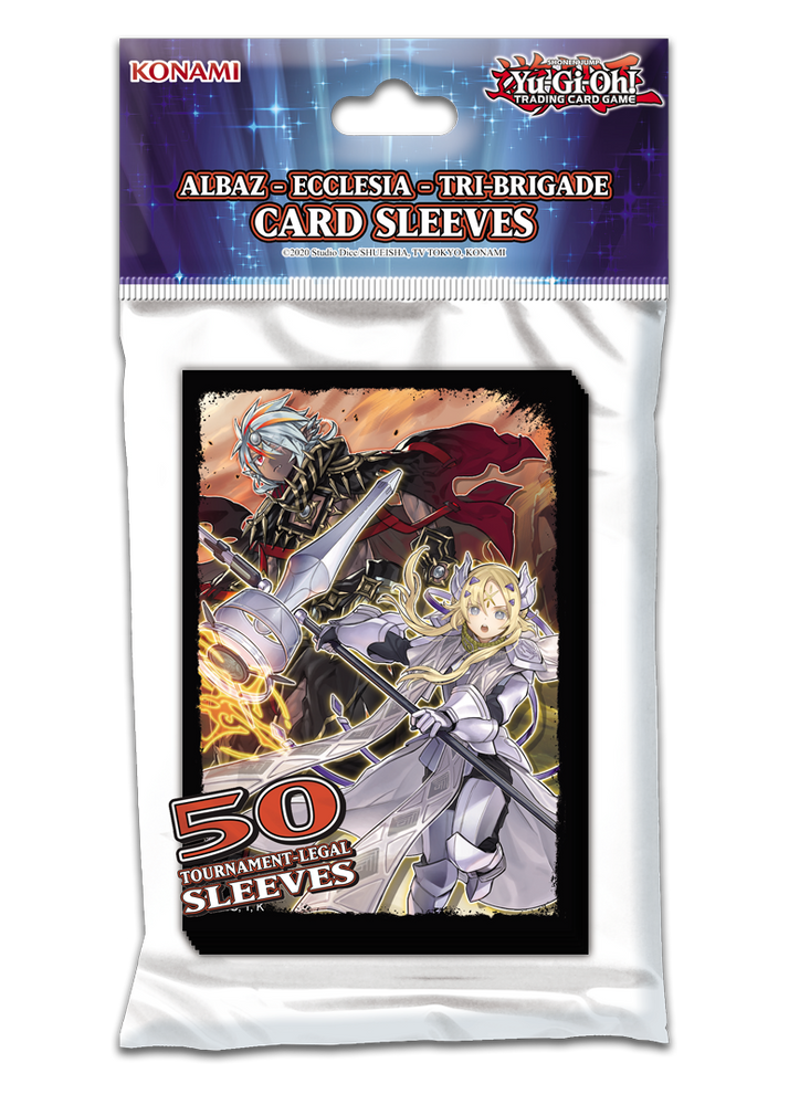Yu-Gi-Oh! The Albaz /Ecclesia/Tri-Brigade Card Sleeves