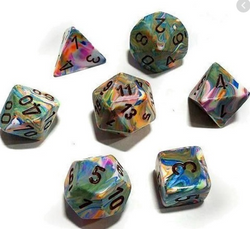 Chessex: Polyhedral Festive™ Dice sets